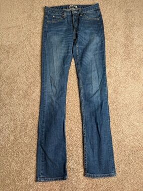 Acne Jeans Hex Radisson Blue Slim Straight Denim Mid Rise Classic Wash Size 26